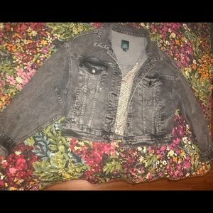 Ash Gray Jean Jacket